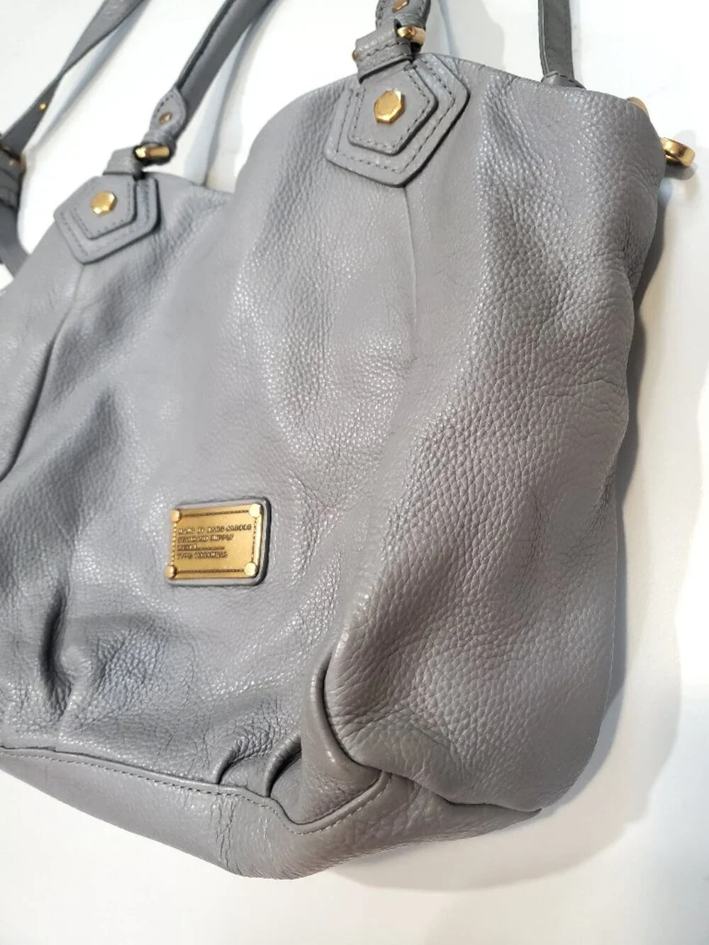 Marc by Marc Jacobs Classic Q Fran Handbag Gray